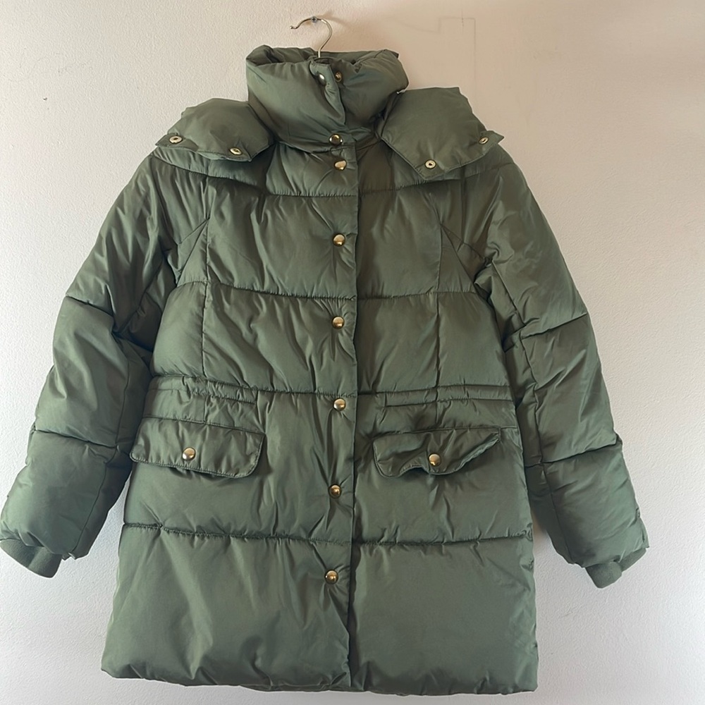 J CREW SIGNATURE PUFFER COAT XXS petite